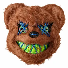 Mascara Oso Sangriento Halloween La Purga Con Luces Led Surtido