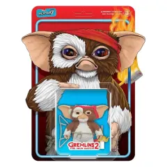 Figura De Acción Gremlins 2 ReAction - Gizmo Con Accesorios Super7