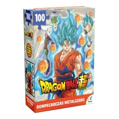 Rompecabezas Metalizado de Dragon Ball 100 pzas