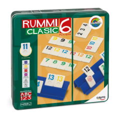 Juego de Mesa Rummi Clásico 6 Jugadores Caja de Metal - Cayro