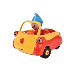 Vehículo 25 Cm Push And Go Con Figura Removible Y Música Plim Plim