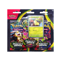Pokemon TCG Mega Evolution Perfect Order Pack x3 Boo English