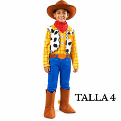 Disfraz Infantil Disney Pixar Toy Story Woddy Talla 4
