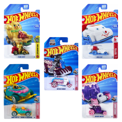 Hot Wheels Sweet Fantasy Pack x5 - Feline - Quick - Birthday - Donut - Dessert