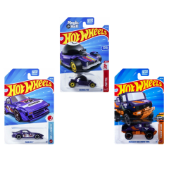 Hot Wheels Extreme Racing Pack x3 – Mazda RX-7 - Unimog - Decidly Go