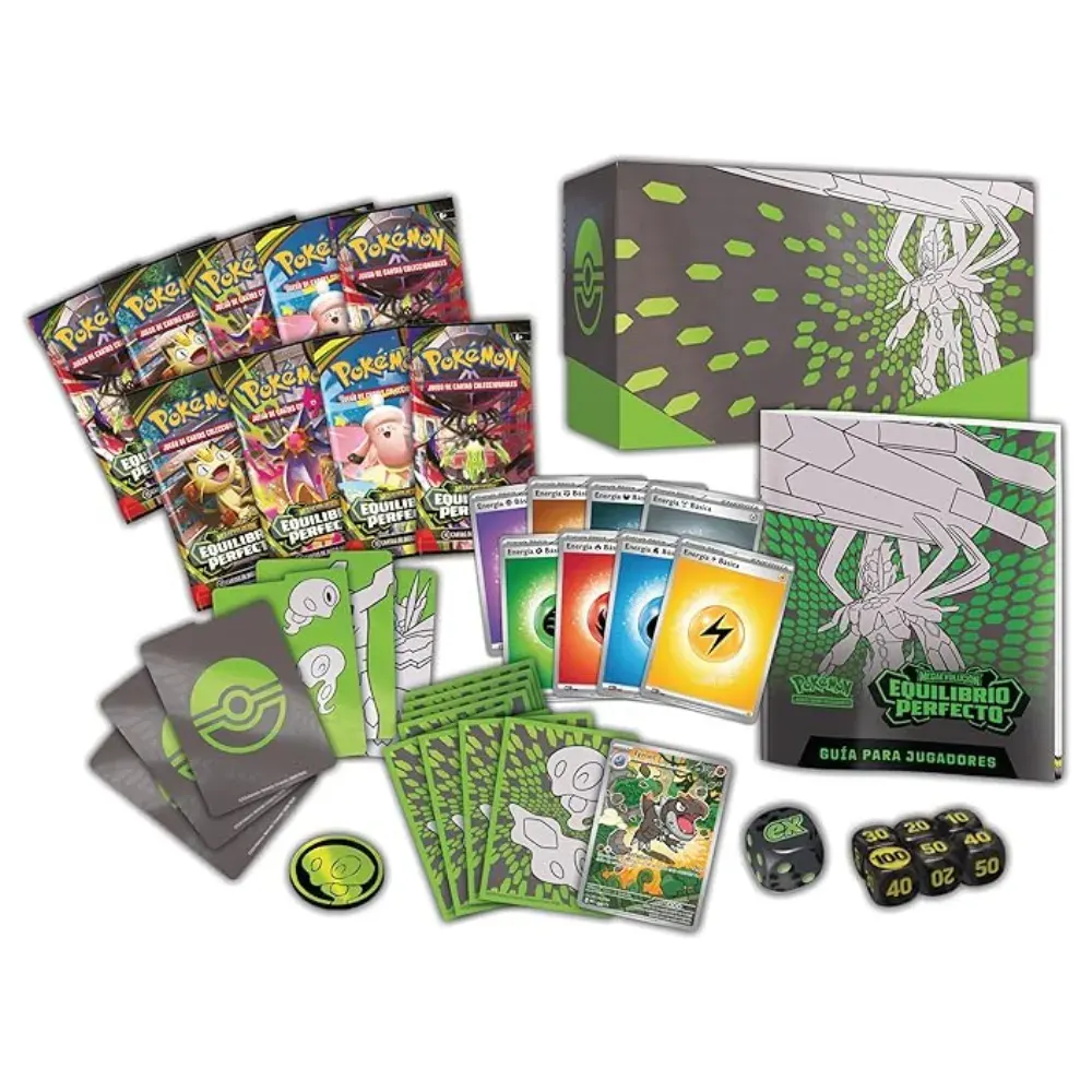 Pokémon TCG Mega Evolución Equilibrio Perfecto ETB En Español1