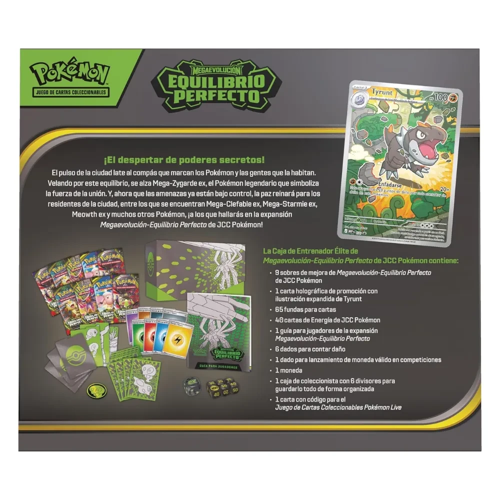Pokémon TCG Mega Evolución Equilibrio Perfecto ETB En Español4