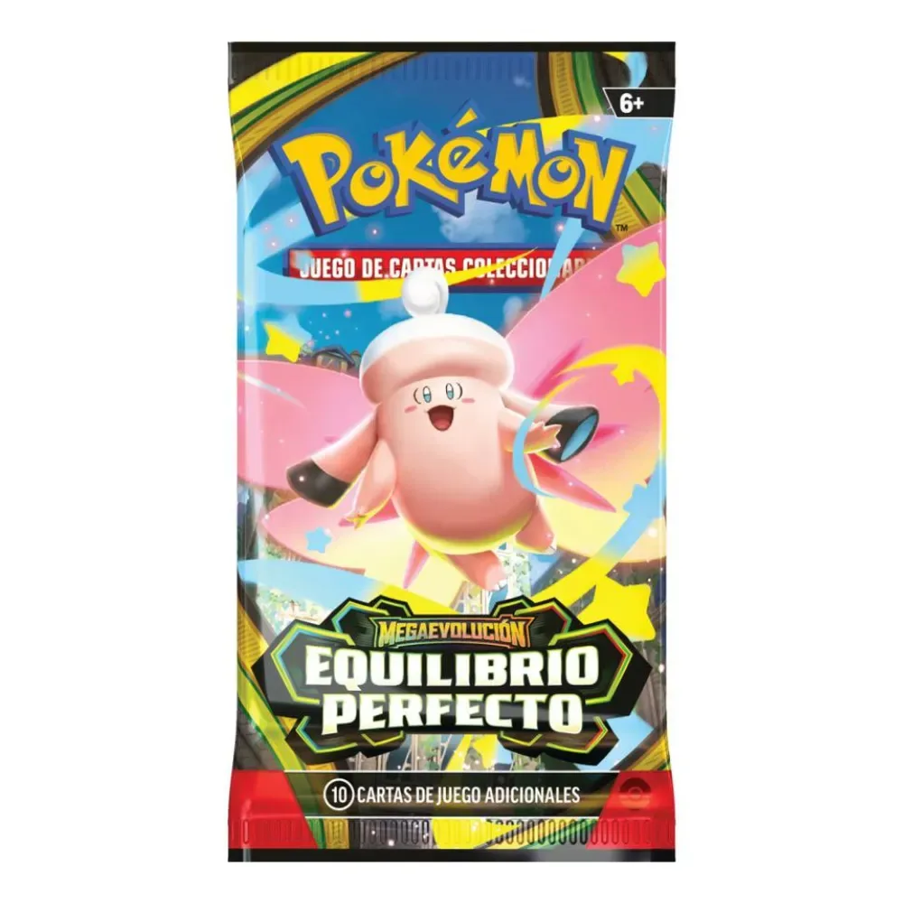 Pokemon TCG Mega Evolucion Equilibrio Perfecto Pack x3 Booster Español2