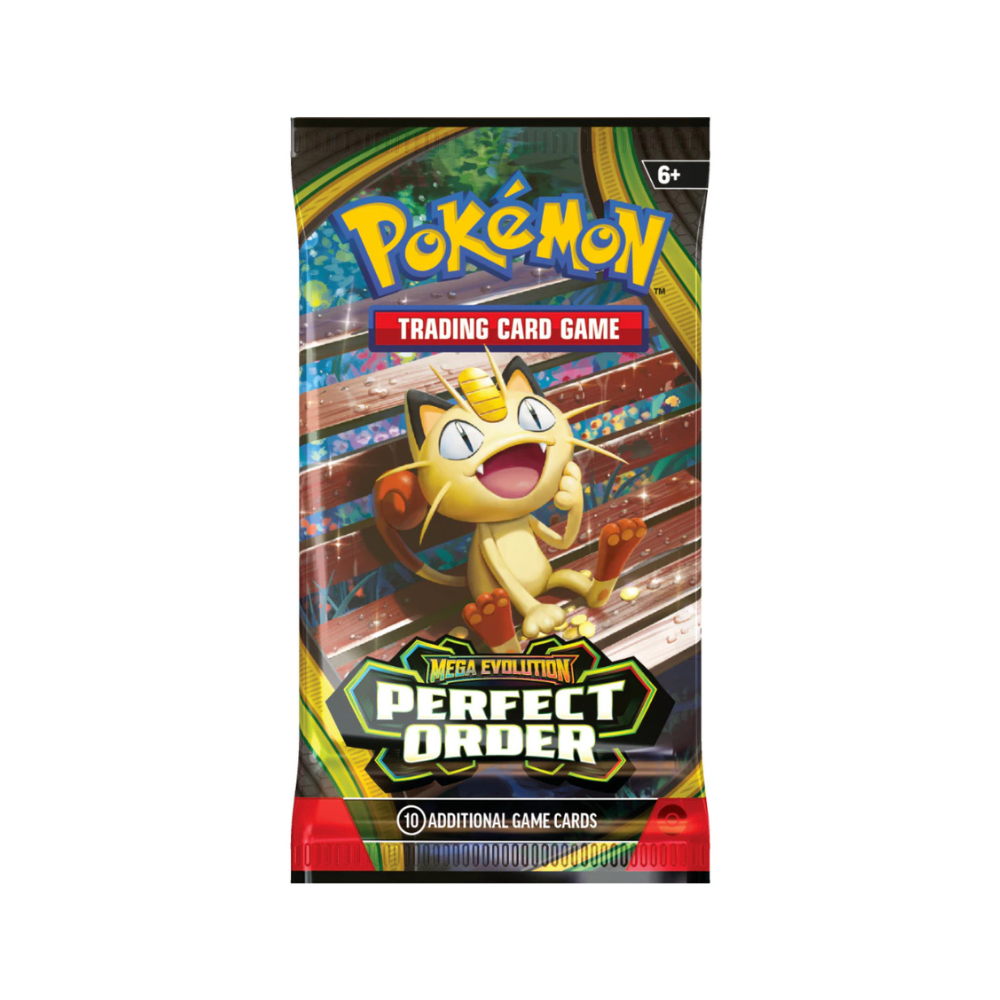 Pokemon TCG Mega Evolution Perfect Order Pack x3 Boo English3