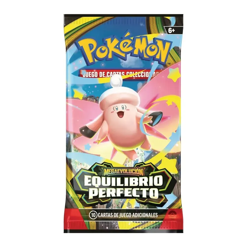 Pokemon TCG Mega Evolución Equilibrio Perfecto Booster Bundle Español1