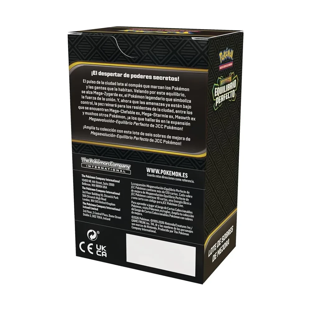 Pokemon TCG Mega Evolución Equilibrio Perfecto Booster Bundle Español5
