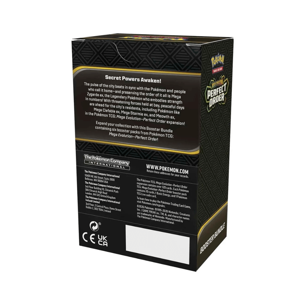 Pokemon TCG Mega Evolution Perfect Order Booster Bundle English3