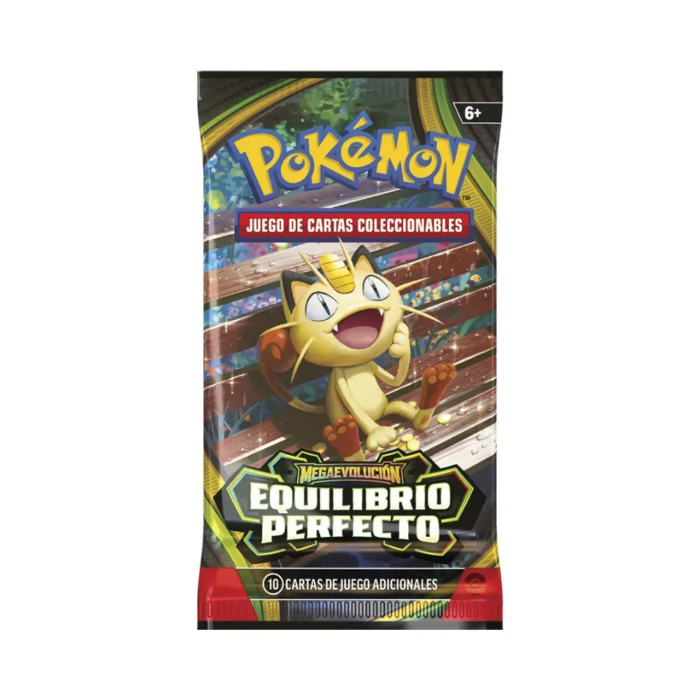 Pokémon TCG Mega Evolución Equilibrio Perfecto Con Funda Protectora Español4