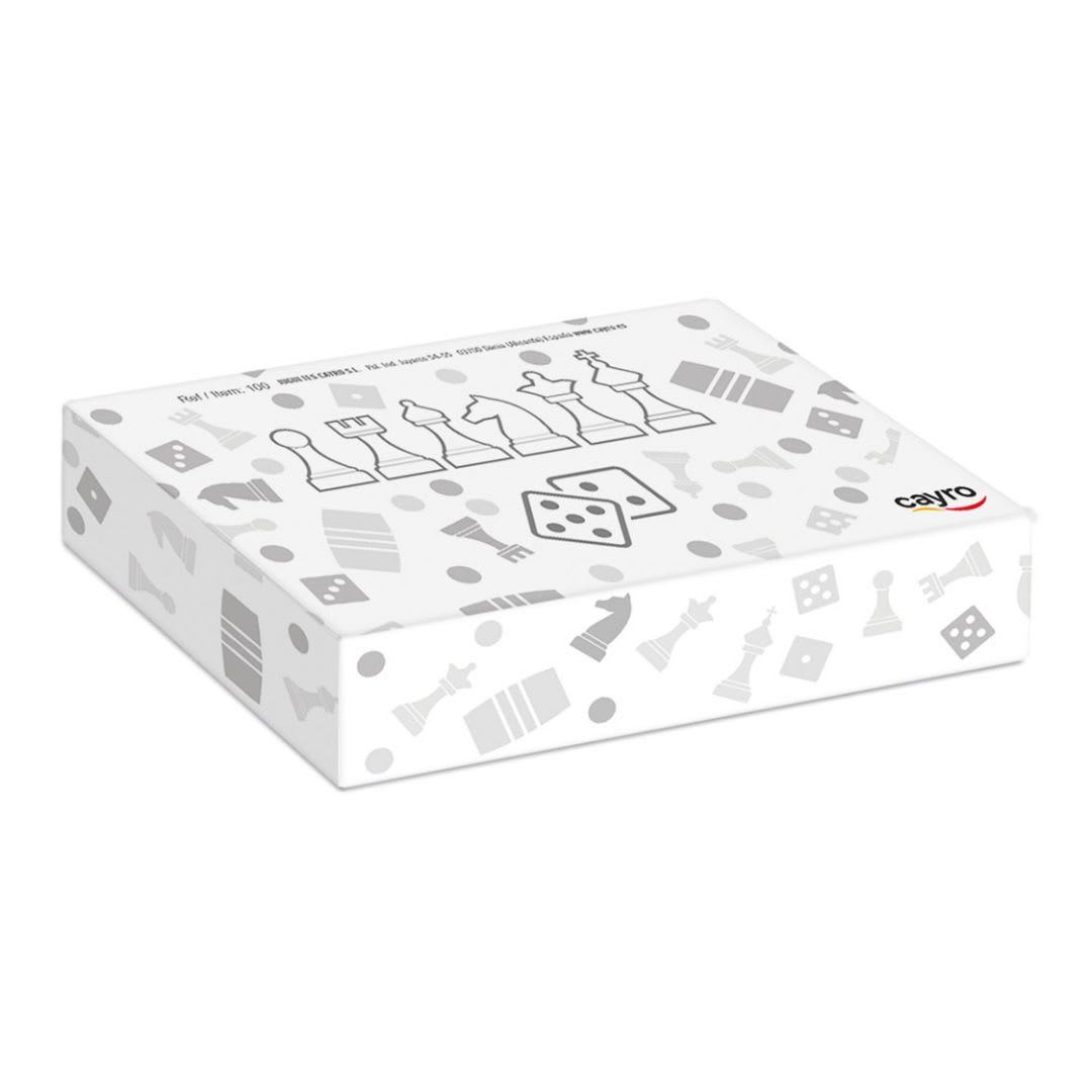 Juego de Mesa en Tablero Ludo, Aledrez y Damas 40x40 - Cayro2