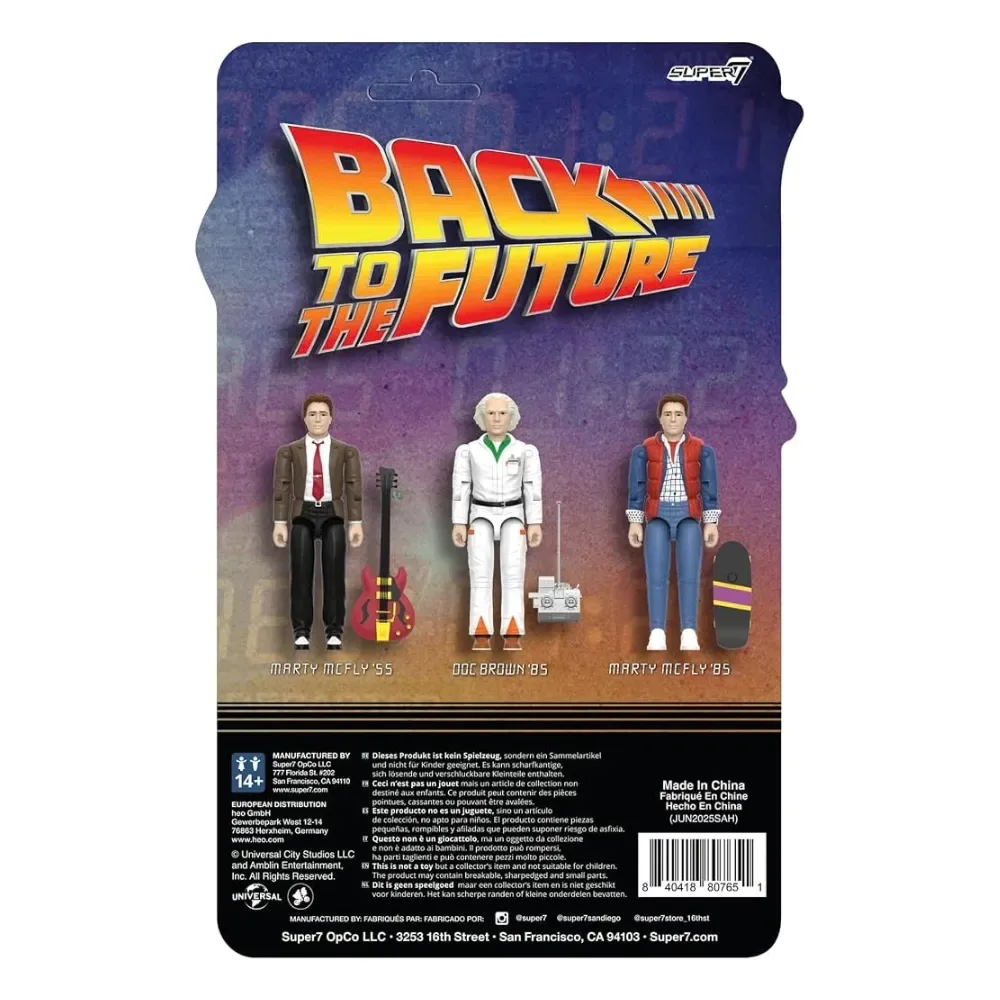 Figura De Acción Back To The Future - Marty Mcfly 1955 10Cm Super72