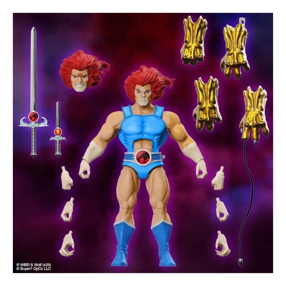 Figura De Acción Thundercats - Lion-O Con Accesorios 18CM Super72