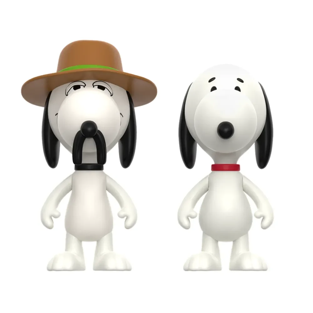 Figura De Colección ReAction Peanuts Pack x2 - Spike & Snoopy Super71