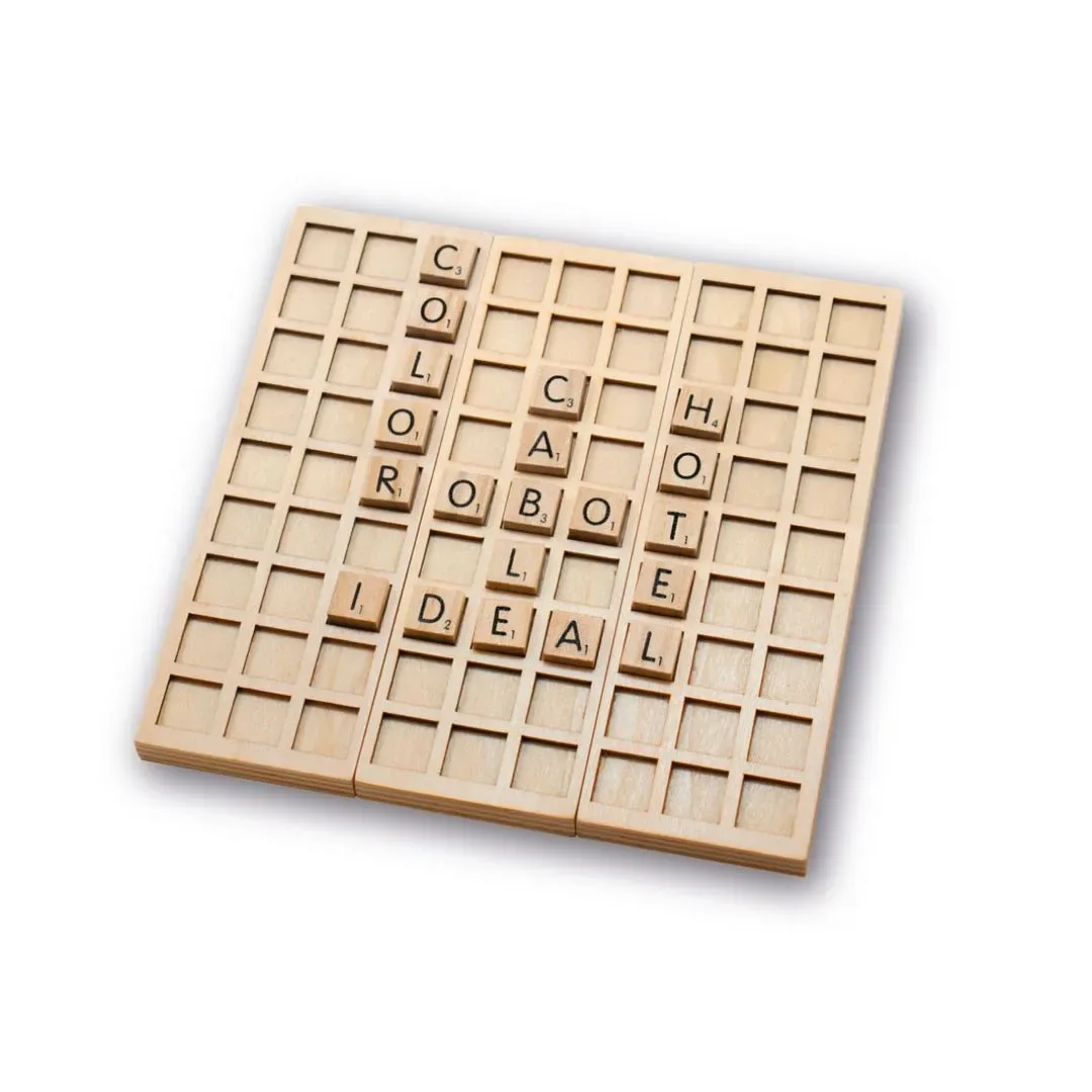 Forma Palabras Juego de Mesa en Caja de Metal - Cayro1