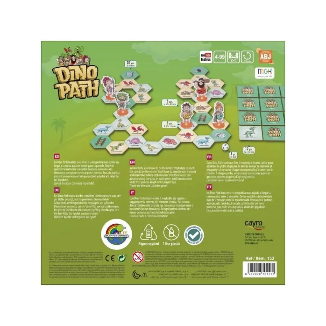 Juego de Mesa Camino de Dino Path - Cayro3