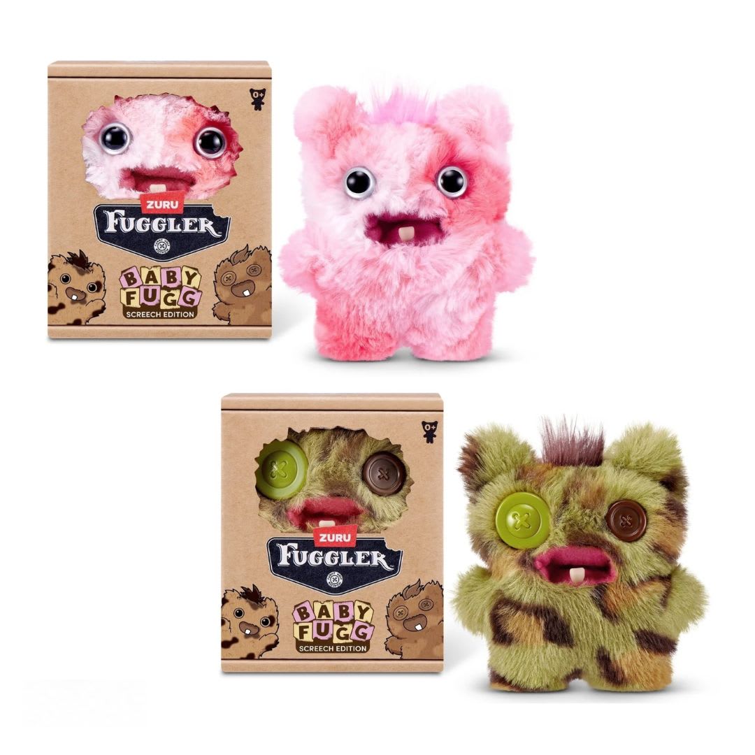 Fuggler Peluches  10cm Baby Fugg Screech Surtido3