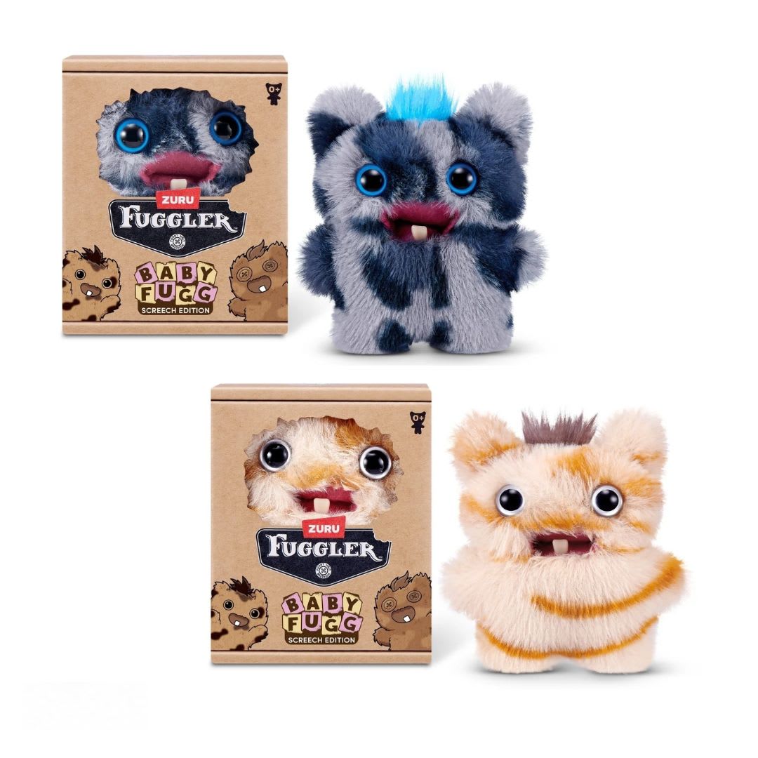 Fuggler Peluches  10cm Baby Fugg Screech Surtido4