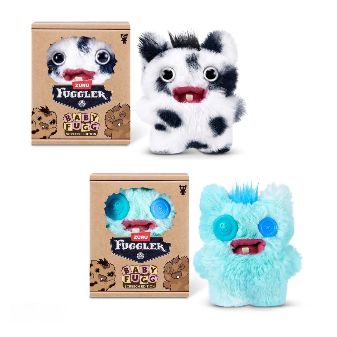Fuggler Peluches  10cm Baby Fugg Screech Surtido5