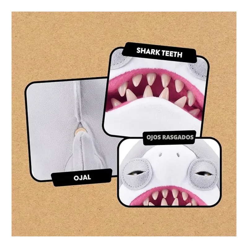 Fuggler Peluche Película Tiburón 50 Aniversario 22Cm2