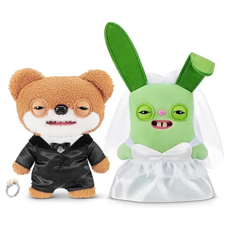 Fuggler Pack x2 Peluches Boda 22Cm1