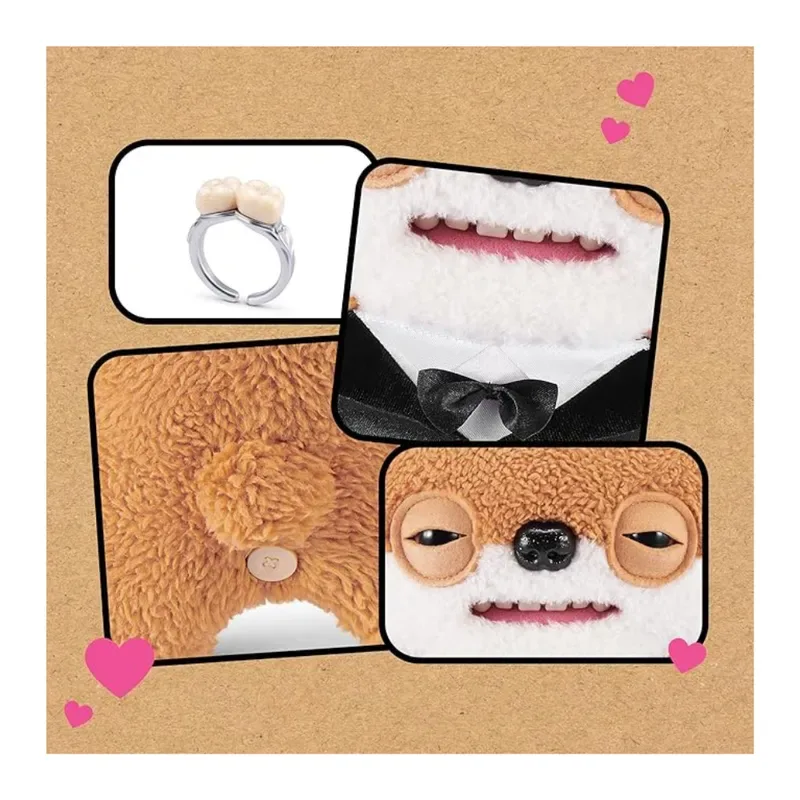 Fuggler Pack x2 Peluches Boda 22Cm3