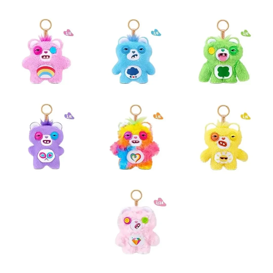 Llavero de peluche sorpresa Care Bears Fuggler de 12cm Surtido2
