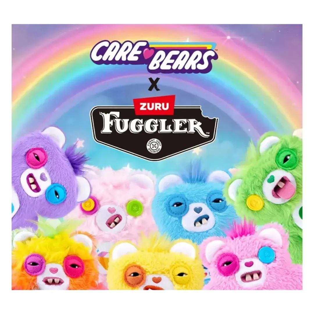 Llavero de peluche sorpresa Care Bears Fuggler de 12cm Surtido3
