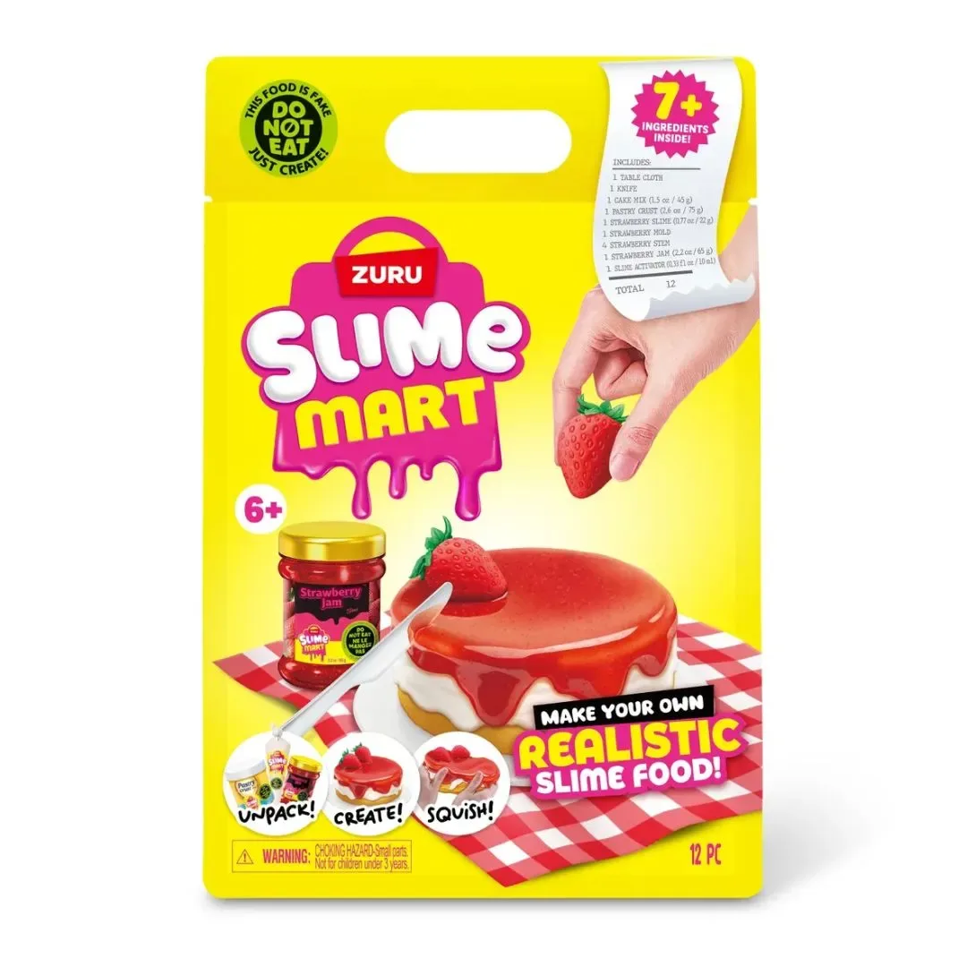 Set De Juego Cheesecake De Fresa Slime Mart2