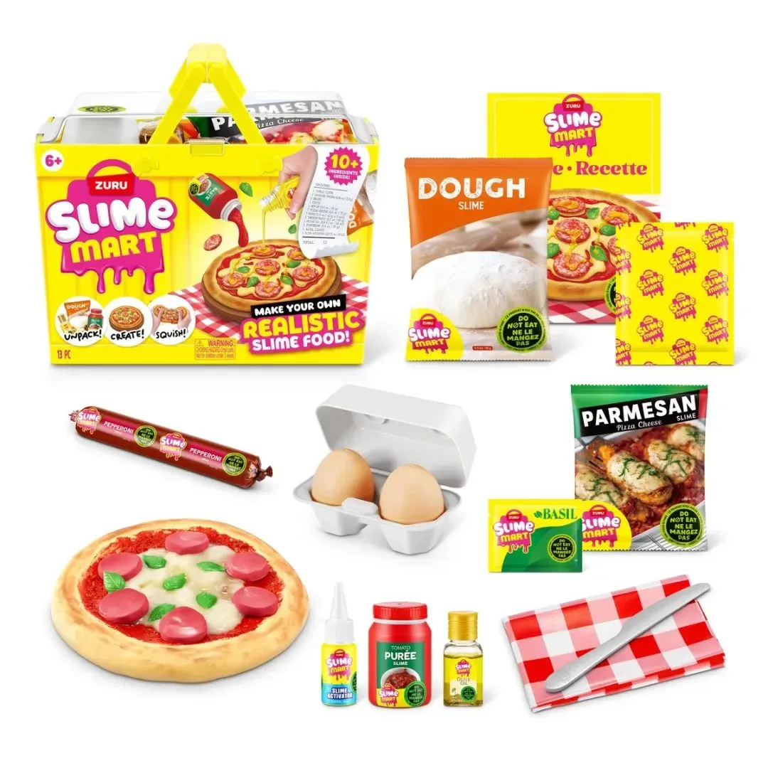 Set de Juego Pizza Slime Mart ZURU1