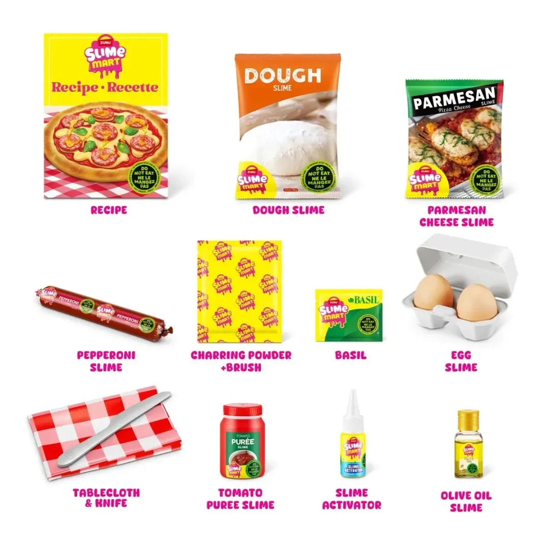 Set de Juego Pizza Slime Mart ZURU2