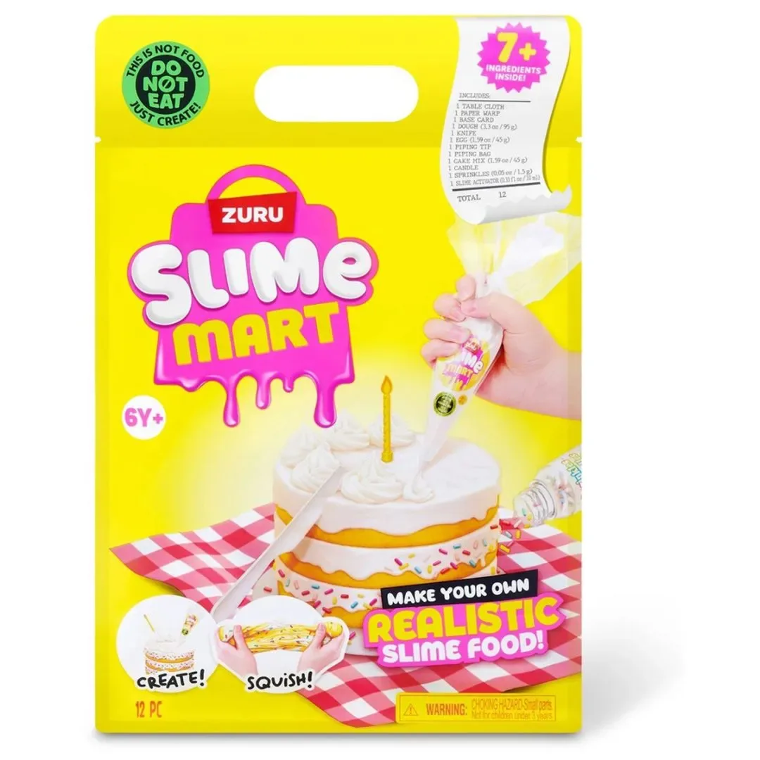Set de Juego Torta de Cumpleaños Slime Mart ZURU1