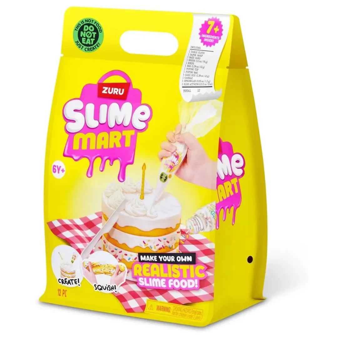 Set de Juego Torta de Cumpleaños Slime Mart ZURU3