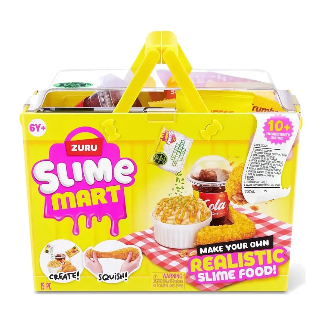 Set de Juego Fast Food Slime Mart ZURU1