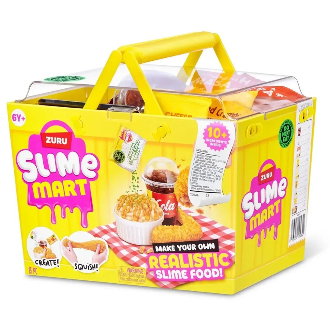 Set de Juego Fast Food Slime Mart ZURU4