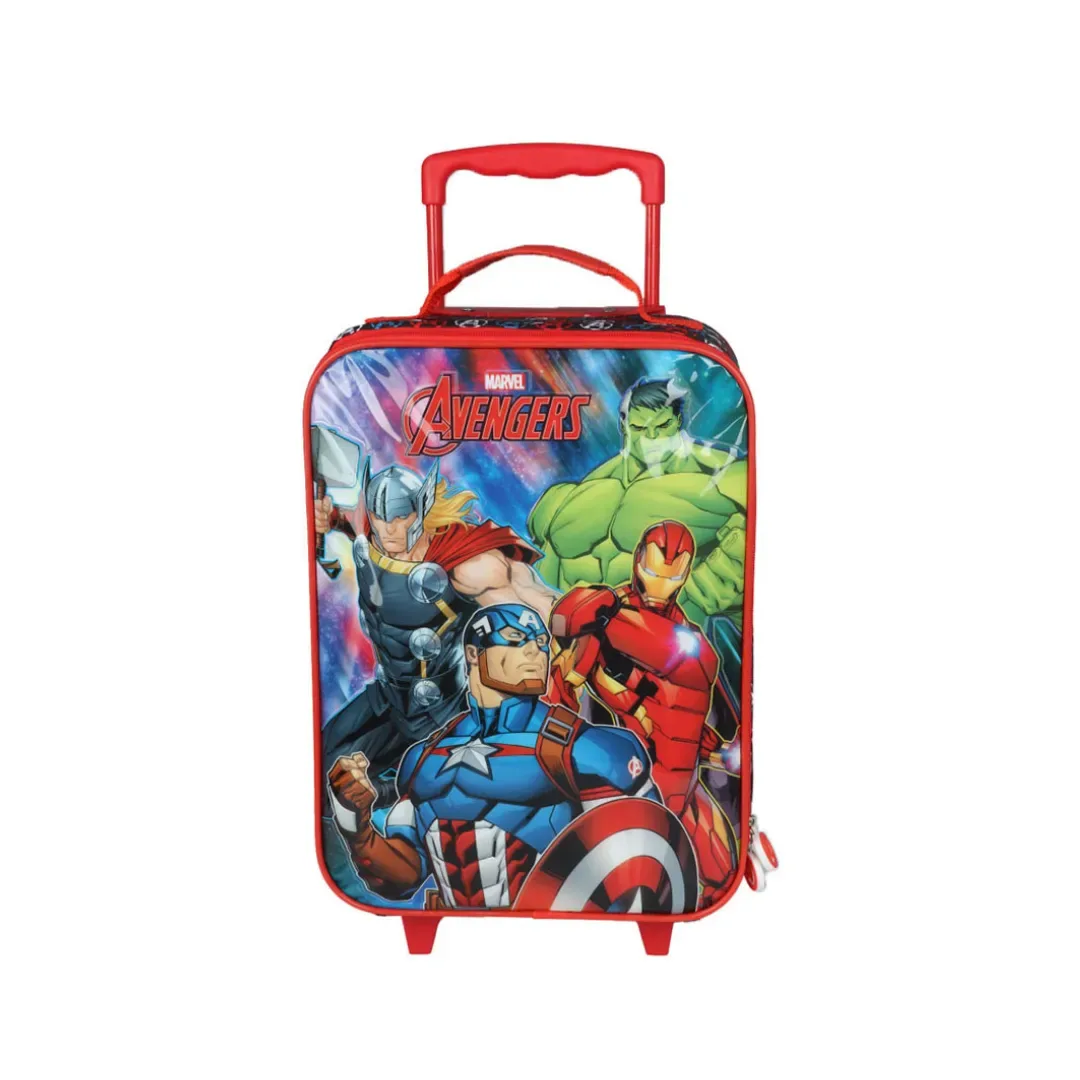 Set Maleta Lonchera Cartuchera Avengers Eco Rojo2