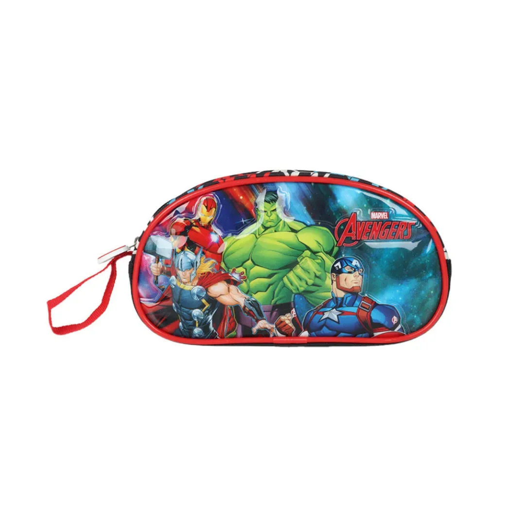 Set Maleta Lonchera Cartuchera Avengers Eco Rojo4