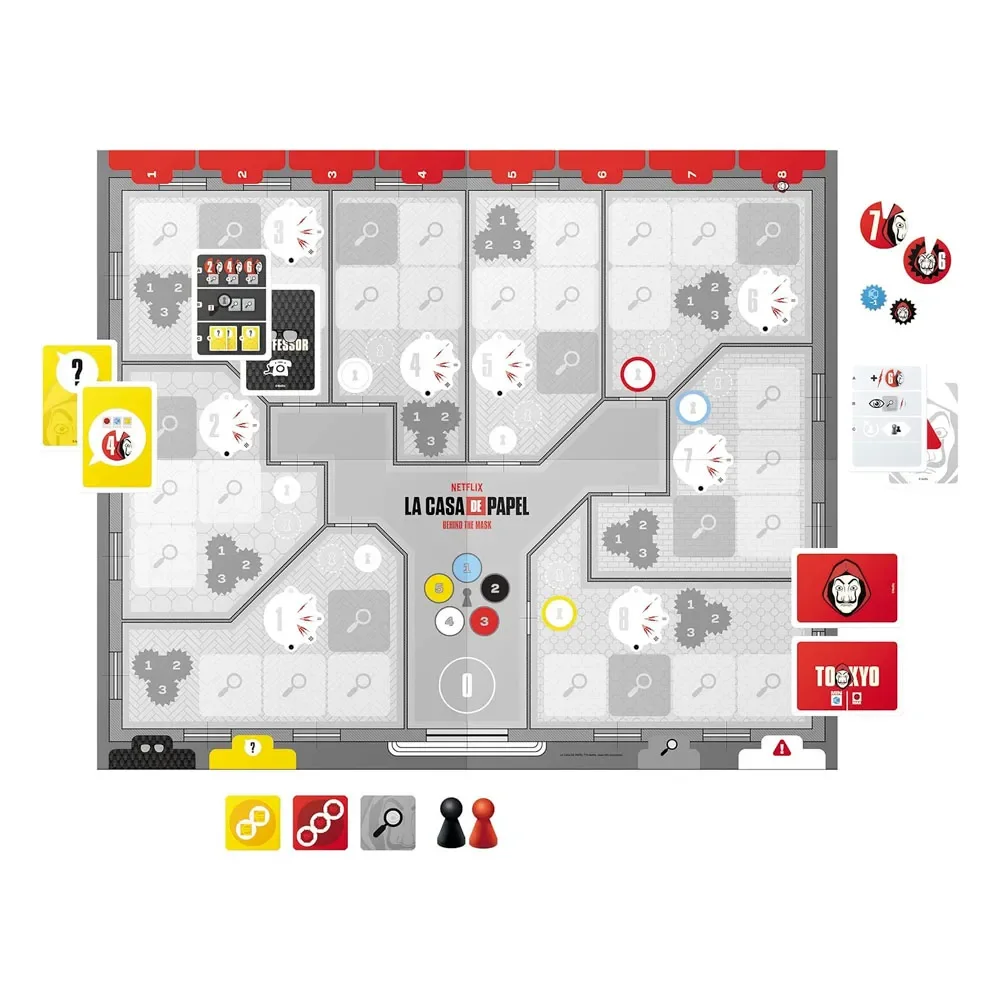 Juego de Mesa La Casa de Papel - Fabrica de la Moneda1