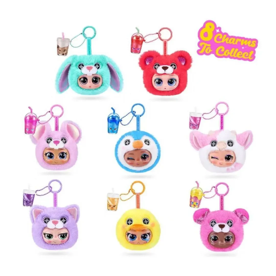 Llavero con personajes peluche de ChaChaCha de ZURU Surtidos1