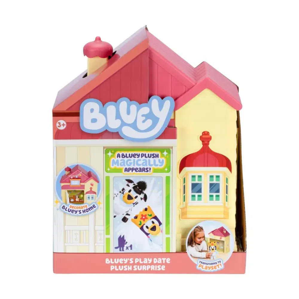 Bluey Casa Con Peluche Sorpresa Surtido4