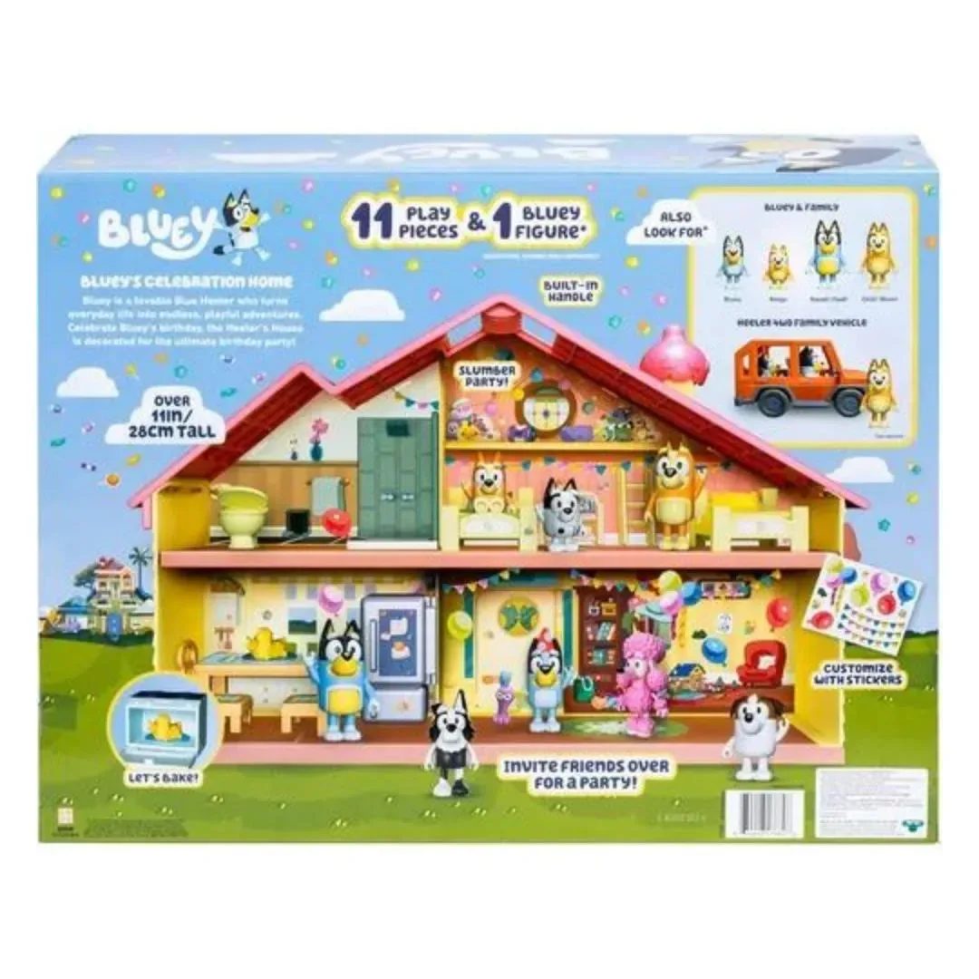 Set De Juego Bluey Casa Fiesta3