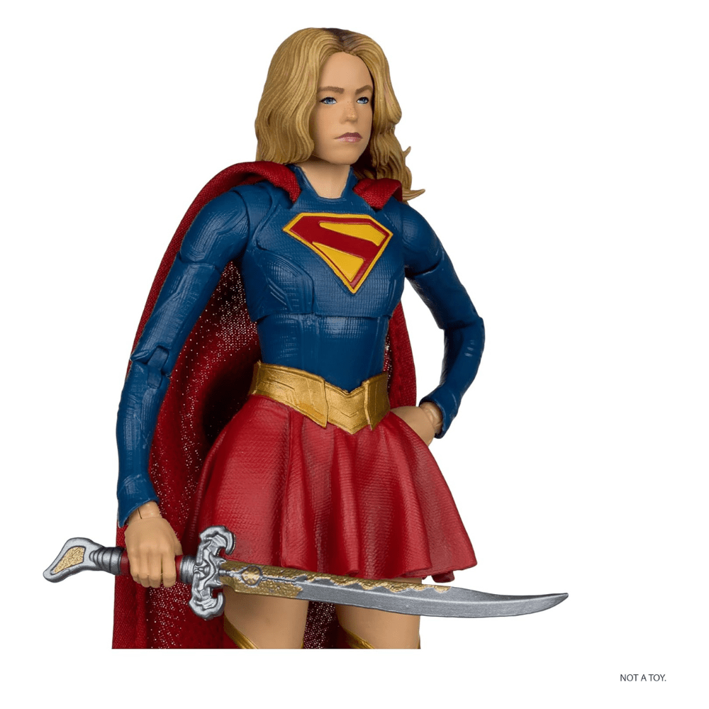Figura Articulable Deluxe Supergirl 18Cm y Baby Krypto DC Universe4
