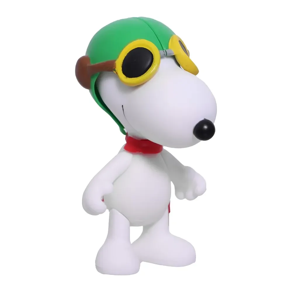 Figura Snoopy Aviador Peanuts Articulable 10cm1