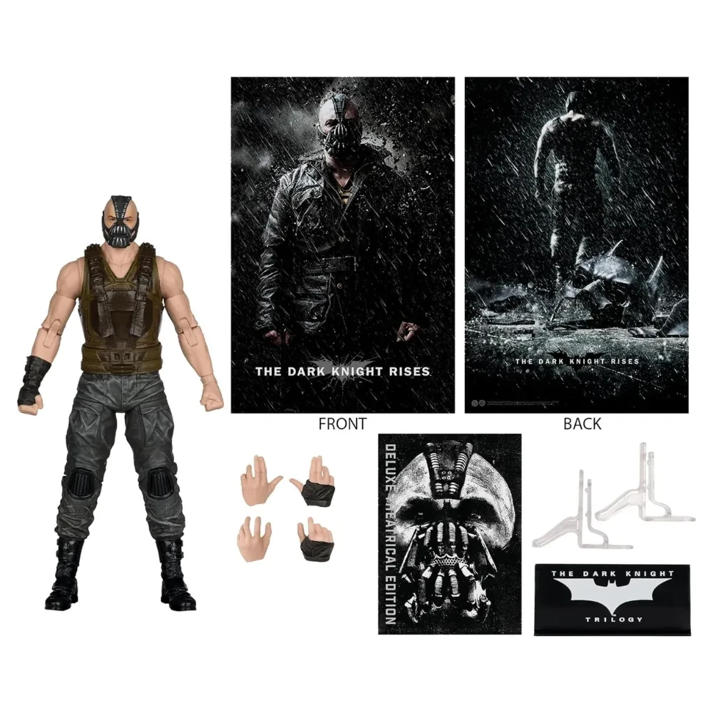Figura De Acción Bane The Dark Knight Rises 18Cm Con Accesorios DC Multiverse4