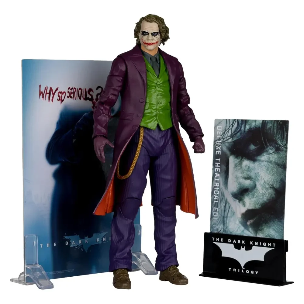 Figura De Acción The Joker The Dark Knight 18Cm Con Accesorios DC Multiverse4