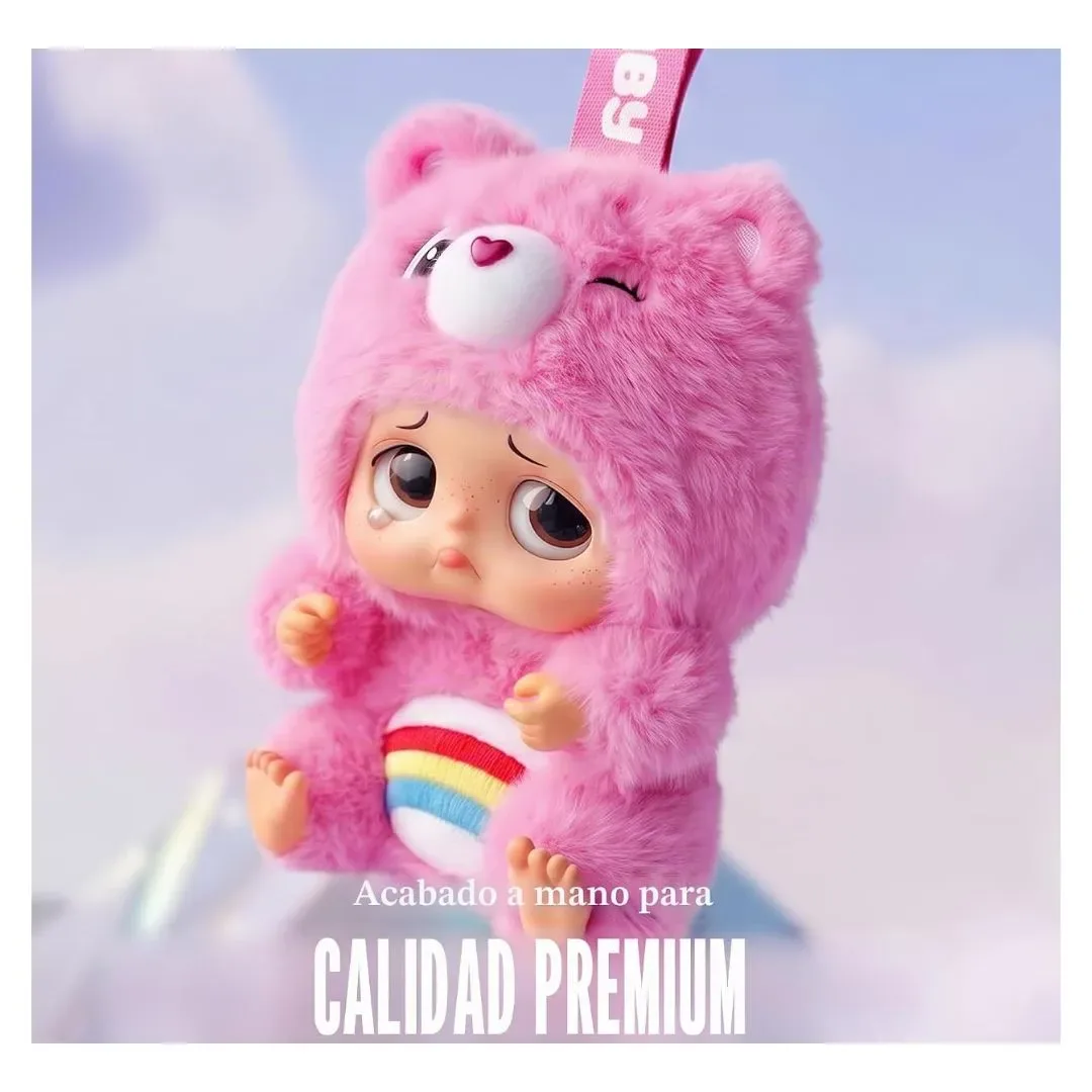 StarBox Sad Baby Care Bears Llavero Mini de Peluche Coleccionable Surtido6