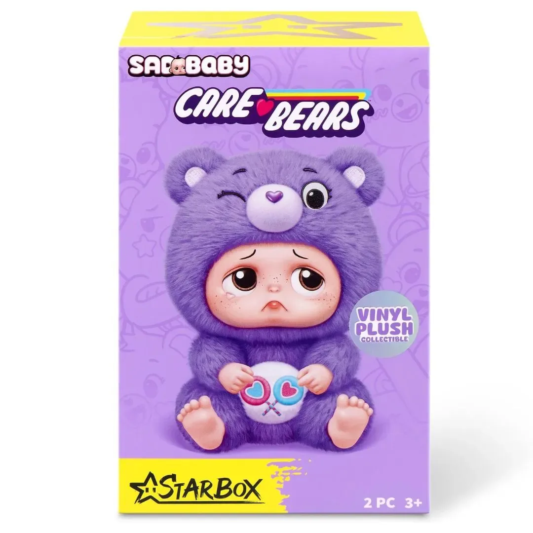 StarBox Sad Baby Care Bears Llavero Mini de Peluche Coleccionable Surtido7